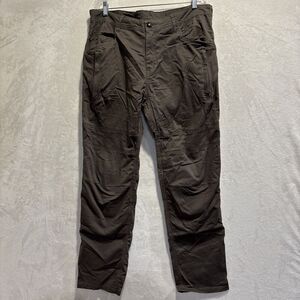 Speed & Strength Pants Men's Size 38x30 Green Double Knee Motorcycle Riding Bike